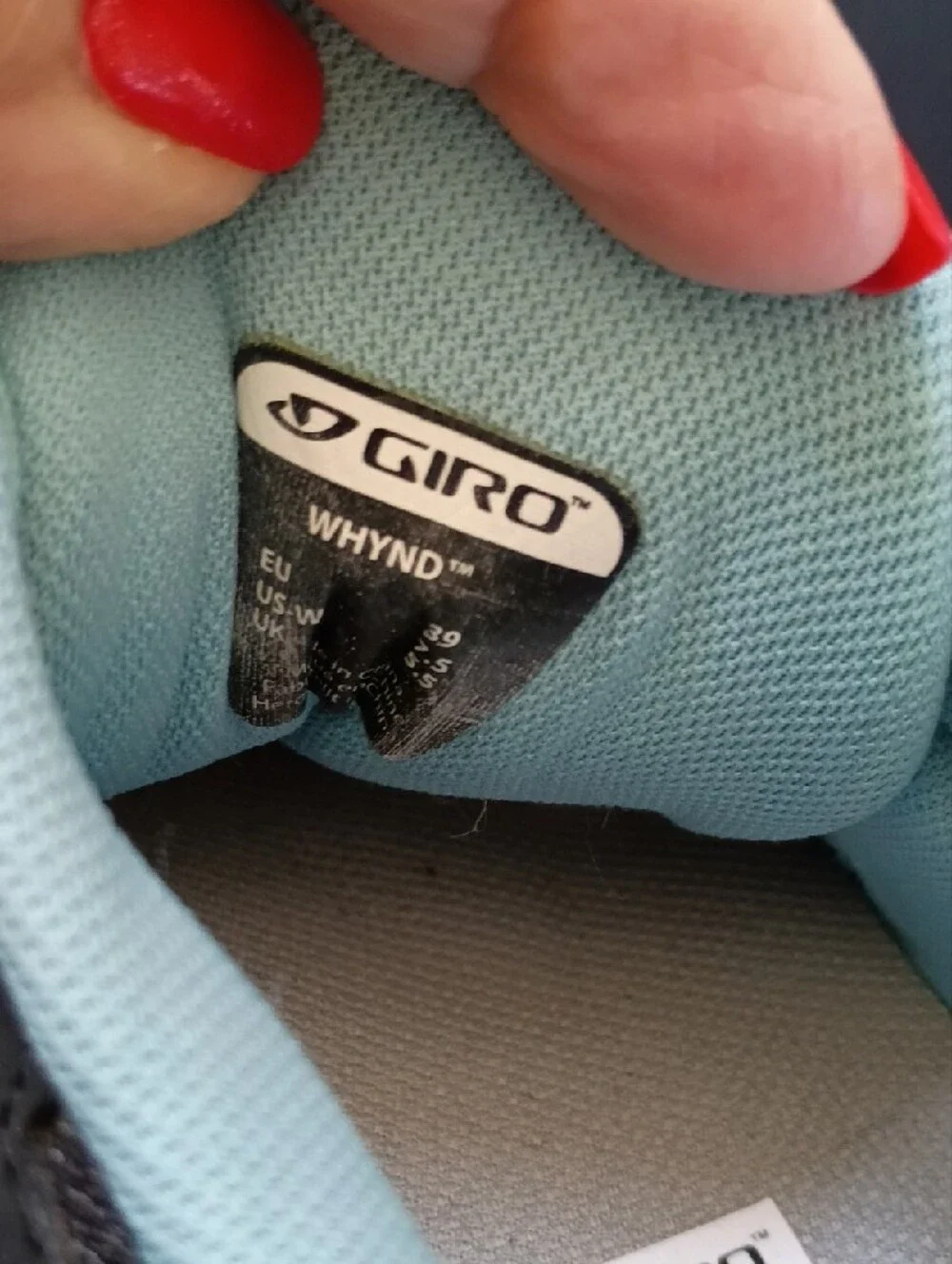 Giro Women's Athletic Shoes in Black and Teal